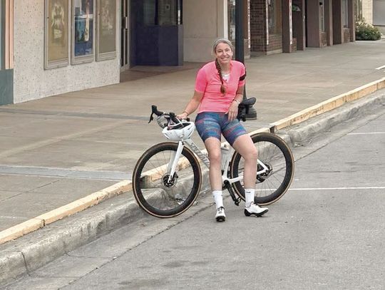 RIDING THE ENERGY OF HER OWN SPIRIT
