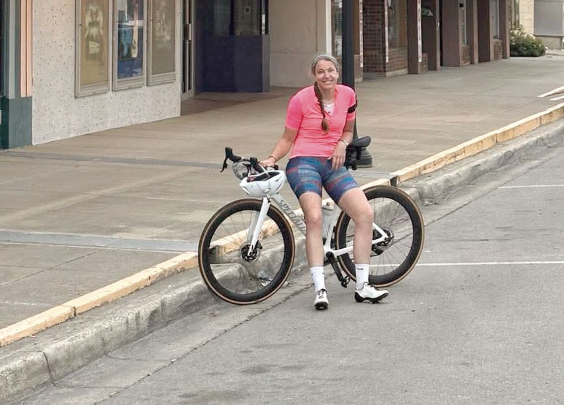 RIDING THE ENERGY OF HER OWN SPIRIT